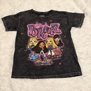 Bratz vintage style t shirt Black,  Pink, Size Xs